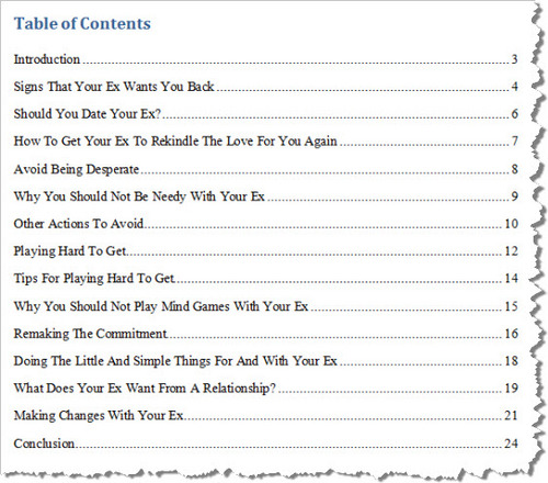 Product picture Get Your Ex Back - With Private Label Rights 